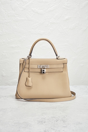 FWRD Renew Hermes Togo Kelly 28 Handbag