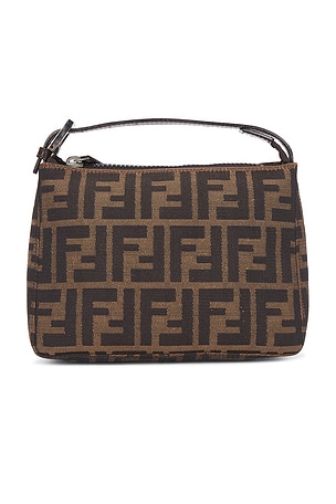 Fendi Zucca Pouch Handbag FWRD Renew