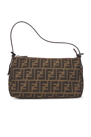 Fendi Zucca Shoulder Bag FWRD Renew