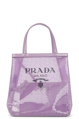 Prada Rete Paillettes Tote Bag FWRD Renew