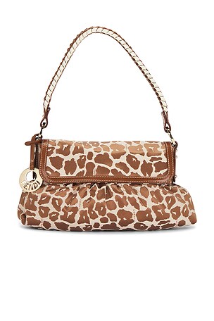Fendi Leopard Chef Shoulder Bag FWRD Renew
