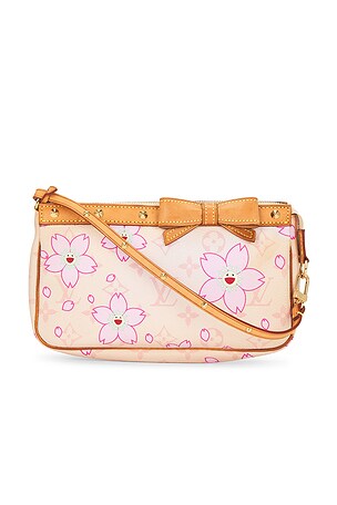 Louis Vuitton X Takashi Murakami Limited Edition Cherry Blossom Pochette Accessoires Shoulder Bag FWRD Renew