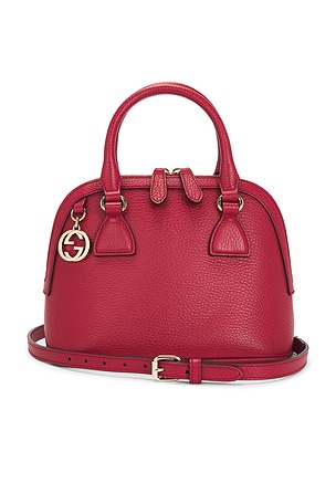 Gucci GG Charm Dome Handbag FWRD Renew