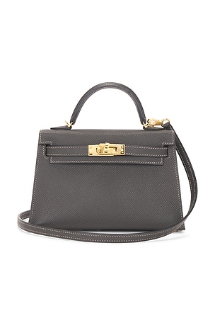 Hermes Veau Epsom Kelly 20 Sellier Handbag FWRD Renew
