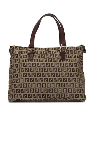 Fendi Zucchino Tote Bag FWRD Renew