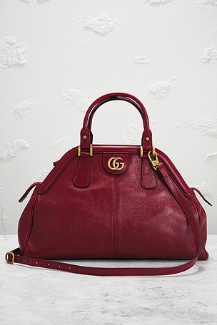FWRD Renew Gucci Re(Belle) Handbag in Red