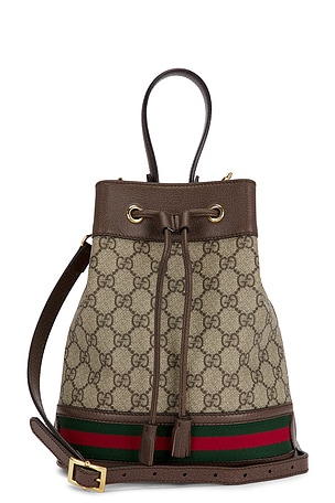 Gucci GG Supreme Ophidia Bucket Bag FWRD Renew