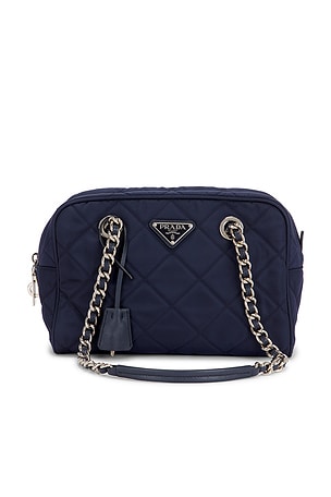 Prada Tessuto Impuntu Shoulder Bag FWRD Renew