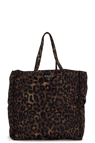 Prada Tessuto Stampato Tote Bag FWRD Renew