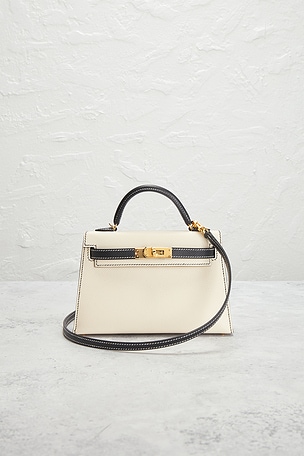 FWRD Renew Hermes Veau Epsom Kelly 20 Handbag