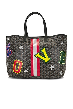 Goyard Customized Varsity Letter Love Monogram Saint Louis PM Tote Bag FWRD Renew