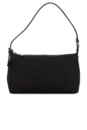 Fendi Zucchino Pochette Shoulder Bag FWRD Renew
