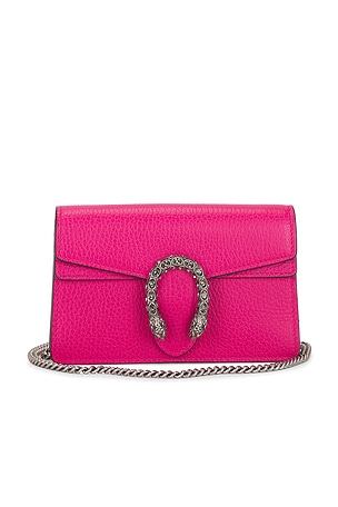 Gucci Super Mini Dionysus Shoulder Bag FWRD Renew