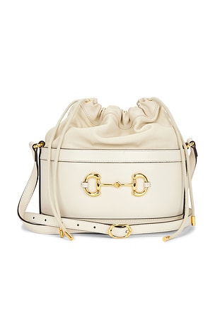 Gucci Azalea Sakai Horsebit 1955 Drawstring Bucket Bag FWRD Renew