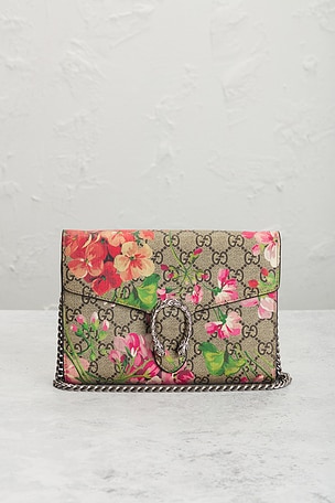 FWRD Renew Gucci GG Blooms Dionysus Shoulder Bag