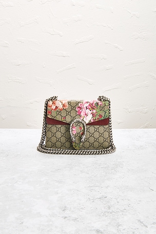 FWRD Renew Gucci GG Blooms Mini Dionysus Shoulder Bag