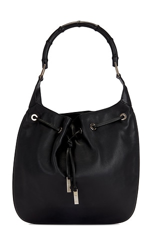 Gucci X Tom Ford Bamboo Drawstring Shoulder Bag FWRD Renew