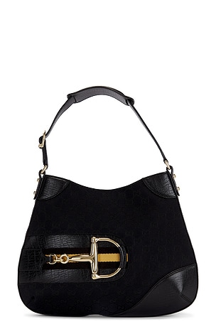 Gucci Hasler Horsebit Hobo Bag FWRD Renew