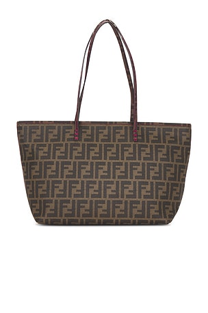 Fendi Zucca Roll Tote Bag FWRD Renew
