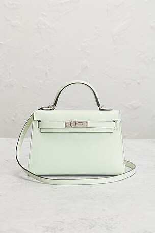 FWRD Renew Hermes Epsom Kelly 20 Handbag in Green