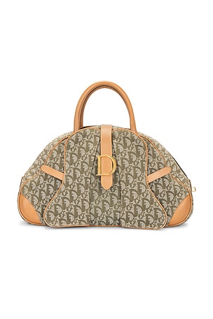 Dior Diorissimo Double Saddle Bowler Bag FWRD Renew