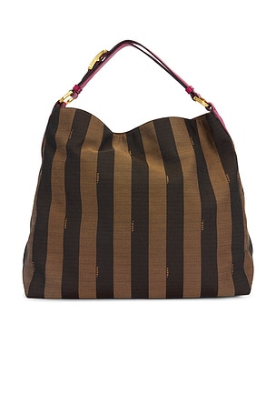 Fendi Pequin Hobo Bag FWRD Renew