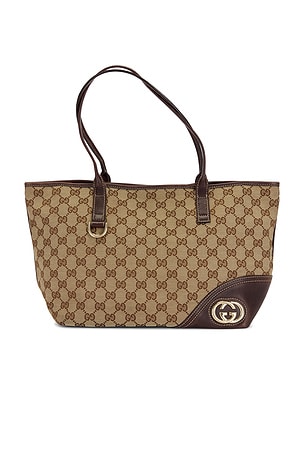 Gucci New Britt Tote Bag FWRD Renew