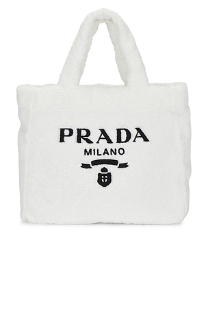 Prada Terry Logo Tote Bag FWRD Renew