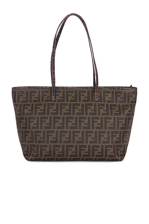 Fendi Zucca Roll Tote Bag FWRD Renew