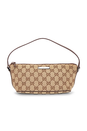 Gucci GG Boat Pochette Shoulder Bag FWRD Renew