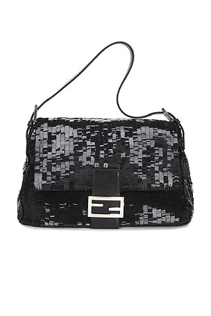 Fendi Sequin Mama Baguette Shoulder Bag FWRD Renew