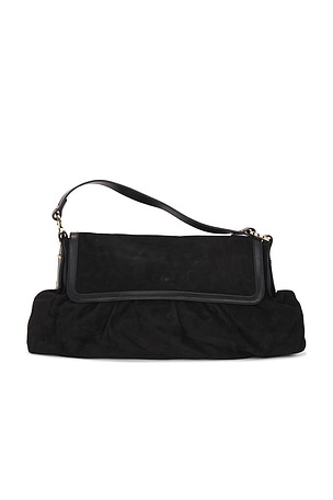 Fendi Vintage Suede Chef Shoulder Bag FWRD Renew