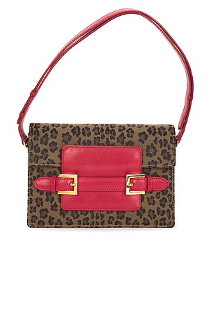 Fendi Leopard Shoulder Bag FWRD Renew