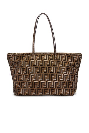 Fendi Zucca Roll Tote Bag FWRD Renew