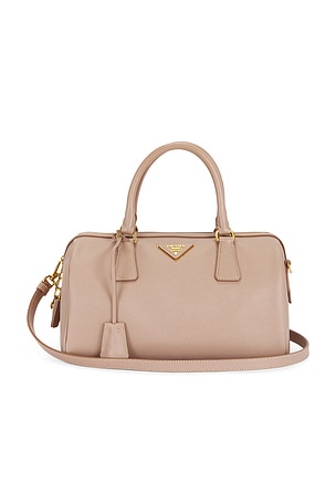 Prada Saffiano Bowler Bag FWRD Renew