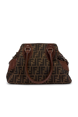 Fendi Zucca Chef De Jour Shoulder Bag FWRD Renew