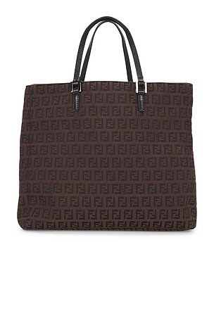 Fendi Zucchino Tote Bag FWRD Renew