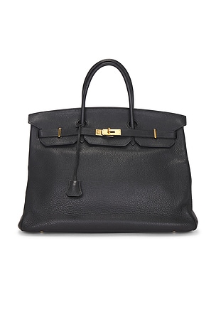 Hermes Taurillon Clemence Birkin 40 Le Tournay Handbag FWRD Renew