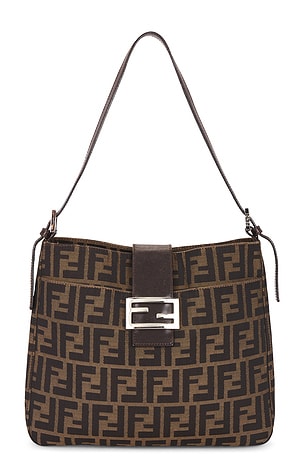 Fendi Zucca Shoulder Bag FWRD Renew
