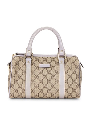 Gucci GG Supreme Mini Boston Bag FWRD Renew