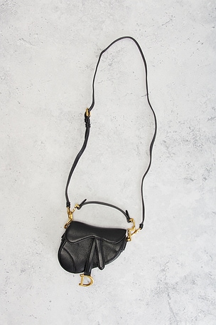 FWRD Renew Dior Micro Saddle Bag