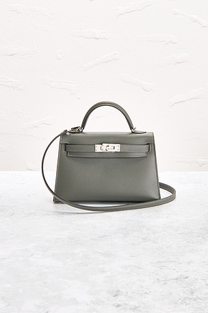 FWRD Renew Hermes Epsom Kelly 20 Handbag