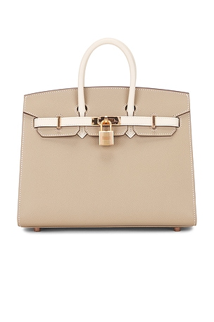 Hermes Epsom Birkin 25 Sellier Handbag FWRD Renew
