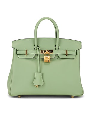 Hermes Veau Swift Birkin 25 Le Tournay Handbag FWRD Renew