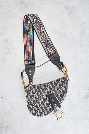 FWRD Renew Dior Oblique Trotter Saddle Bag