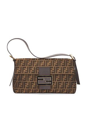 Fendi Zucca Mama Baguette Shoulder Bag FWRD Renew