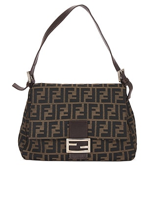 Fendi Zucca Mama Baguette Shoulder Bag FWRD Renew