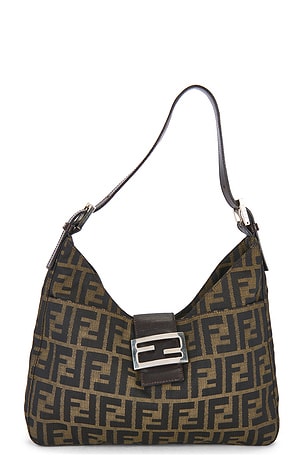 Fendi Zucca Mama Baguette Shoulder Bag FWRD Renew