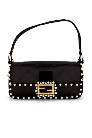 Fendi Baguette Shoulder Bag in Blue FWRD Renew