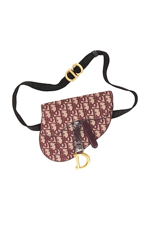 Dior Oblique Saddle Belt Bag FWRD Renew